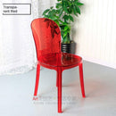 Transparent Chair European Acrylic Casual Creative Soft Bag Dining Chair Simple Personality Plastic