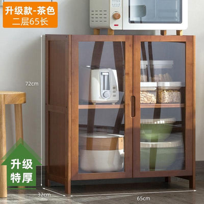 Side cabinet small size kitchen shelf storage cabinet living room wall family small family tea and