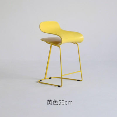 nordic bar chair stainless steel bar chair household high stool simple bars chair café high chair