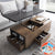 Coffee Table With Wheels Mobile Multifunctional Folding Dining Table With Chair Nordic Furniture