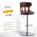 Backrest Lifting Modern High Simple Rotating Foot Bar Stool Cashier Front Desk Chair