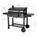 Purple Leaf Outdoor Grill Home Charcoal Large Bbq Courtyard American Barbecue Villa Oven