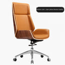 Reclining Computer Chair Office Chair With Emulsion Seat Backrest Ergonomic Massage Chair Home