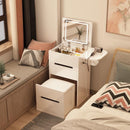 YICHANG Nordic Dressing Table Bedroom Modern Simple Small Family Type Flip Small Dressing Table Mini