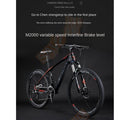 【In Stock】LM SAVA Carbon Fiber Mountain Bike Men s and Women 27-speed Shimano Shift Brake Inner