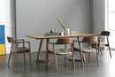 Syezyo Nordic Solid Wood Dining Simple Presidential Leisure Restaurant Negotiation Desk Hiroshima