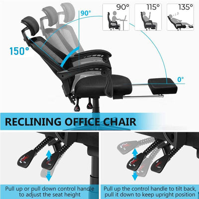 JUZHUXUAN Office Chair ergonomic high-back computer chair Home Electronic Competitive Net Cloth