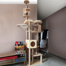 Rack Wood Large Climbing Solid Nest Integrated Villa Tree House Cat Tower Platform