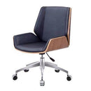 Happy Eulogy Nordic Office Boss Chair Modern Minimalist Big Class Meeting Back Chair Leather Can Lie