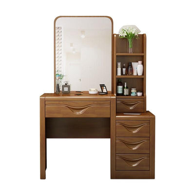 【In Stock】Modern Chinese Dressing Table Modern New Chinese Dressing Table Bedroom Modern Simple