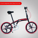 Hito 20 / 22 folding bicycle super light carrying aluminum alloy variable speed bicycle for male and