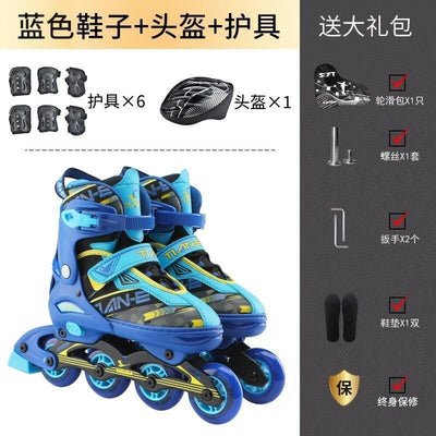 Zero Roller Skates Adult Adjustable Roller Skates Professional Inline Skating