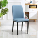 APOLLO Nordic Dining Chair Modern Backrest Home Study Chair Comfortable Leisure Chair Simple Desk