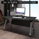 Boss desk single large class director tempered glass computer manager modern minimalist book table