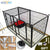 HOOOPET Dog Playpen Pet Fence Rabbit Set Playpen Outdoor Fence Dog Cage Gate Heavy Metal Fence