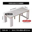 DF Dining Table Slate Foldable Extendable Dining Table Set Ultra-thin Rectangular Dining Table