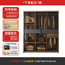 Zxd Nordic Sliding Door Wardrobe Household Bedroom Modern Simple And Light Luxury Storage Coat