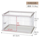 Cage Small Alice and Medium Sized Chai Bulldog Pet Dog Indoor Fence