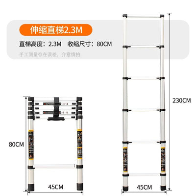 12🔥12 SHANJIE Anti-slip Reinforcement Telescopic Ladder Multi-functional Portable Engineering