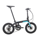 Java Foldable Bicycle X1 Carbon Fiber Car 16 inch 18 Variable Speed Oil Pressure Double Disc Brake