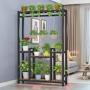 Indoor Screen Partition Living Room Xuanguan Green Flower Pot Rack Iron Floor-to-ceiling Multi-layer