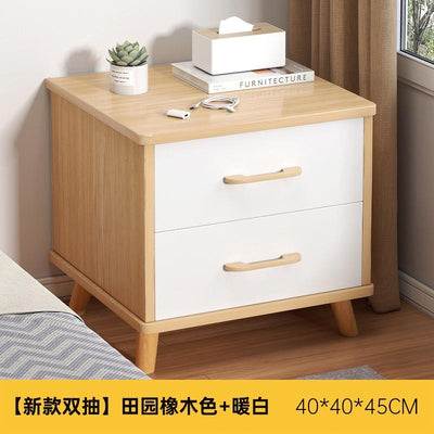 Bedside Cabinets with Drawers Furniture Wood Bedside Table Multiple Styles Bedside Table