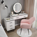 Orange Simple Dressing Table Light Luxury Net Red Dressing Table Nordic Storage Cabinet One Princess