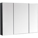 Bathroom Mirror Cabinet Wall Mounted Aluminum Alloy Toilet Mirror Wall Mounted Storage Box with