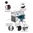 Office Table Staff 2021 Screen Office Simple Table Computer Chair Combination Partition Work Station