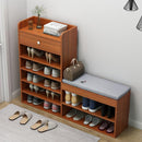 sitting stool-style cabinet integrated small household-sized large-capacity home into the Door