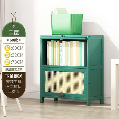 GC Bookcase Bookshelf Cabinet Simple Floor Cabinet Multilayer Household Student Book Storage Shelf