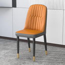 APOLLO Nordic PU Leather Dining Chair Household Soft Bag Leisure Chair Modern Hotel Chair