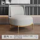 JUZHUXUAN Craftsmanship, light luxury, thousand bird lattice fabric sofa, hotel living room,