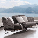 Nordic Outdoor Rattan Sofa Combination Living Room Courtyard Leisure Chair Outdoor Rattan Sofa