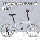 Hito X6 20/22 Inch Foldable Bicycle Shimano 7-speed Variable Speed Bicycle Ultra-light Aluminum