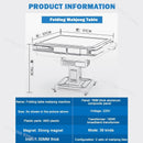 YICHANG Mahjong Table Machine Full Automatic Mahjong Table Dual Purpose Roller Coaster Heating