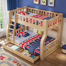 Package Installation Thick Solid Wood Children's Bed and Bunk Bed Bunk Bed Bunk Bed Mother and Child