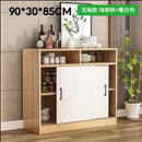 Zxd 【In Stock】Kitchen Cabinet Sideboard Sliding Door Balcony Kitchen Storage Bay Window Storage