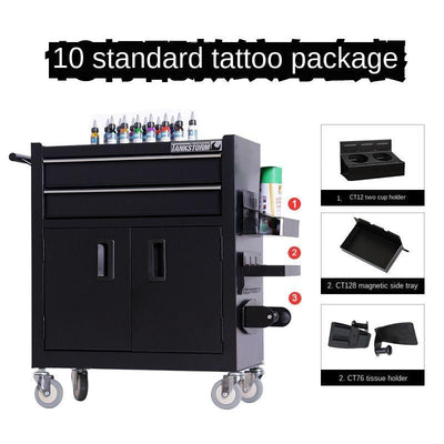 🎉Ready Stock🎉 Tank storm car repair hand tool box household multifunctional tool cabinet large