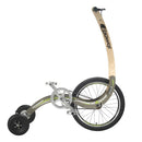 Halfbike Creative Vertical Bicycle Tricycle Foldable Bicycle Walking Exercise Bike Convenient