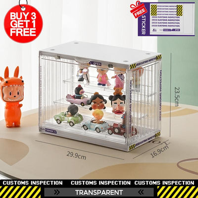 (Buy 3 Get 1 Free) Popmart Blind Box Display Box Lego Figurine Display Case Acrylic Display Box with