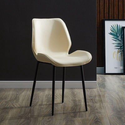 【Free Shipping】Simple Dining Chair Kitchen Upholstered Dining Table And Chair Home Lounge Chair Back