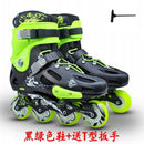 HK skates adult flat shoes professional fancy roller skates adult male and female straight row