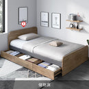 Single Bed Storage Bed 1.2m/1.5m Small Apartment Simple Modern Economic Storage Nordic Wind Bed