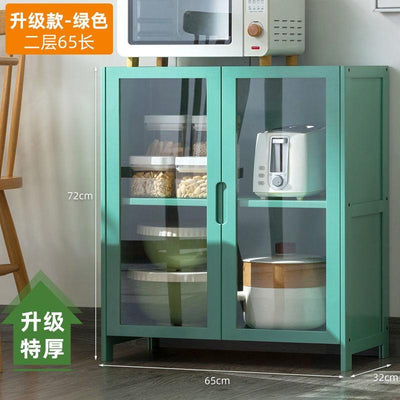 Side cabinet small size kitchen shelf storage cabinet living room wall family small family tea and