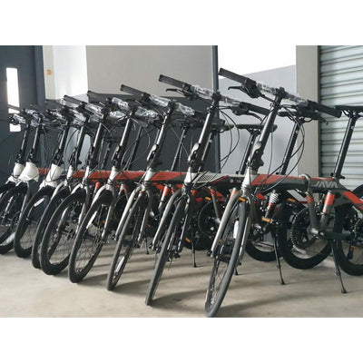 Java Fit 18 Speed Folding Bike / Folding Bicycle（The quantity is small, please contact customer serv