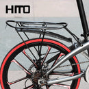 Hito Foldable Bike SHIMANO Foldable Bicycle High Carbon Steel Frame Folding Bike Disc Brake Folding