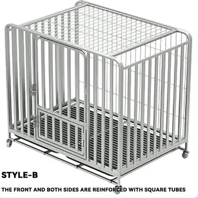 HOOOPET Full Tube Dog Cage Dog Playpen Large Dog Medium Golden Samoye Border Shepherd Labrador