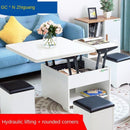 Multi-functional Lifting Dual-purpose Folding Small Apartment Living Room Furniture Creative Pulley