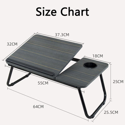 Fanenso Small Table Foldable Table Lifting Folding Bed Movable Table Notebook Computer Table